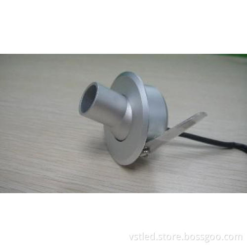 1W Mini Energy Saving LED chrome Spot Light Alum Anodize